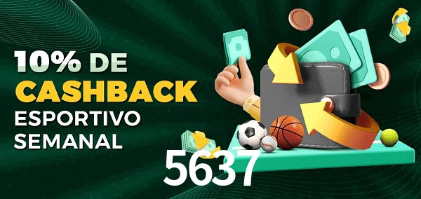10% de bônus de cashback na 5637